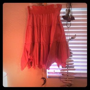 Speechless Boho Orange Skirt! Size medium